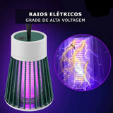 Lâmpada Mata Mosquitos Ultravioleta - Elimina Pernilongos e Mosquitos com Luz UV, Silenciosa e Atóxica - Decora Byte