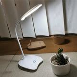 Luminária de Mesa LED UltraLight - Iluminação Ajustável com 18 Lâmpadas e Carregamento USB - Decora Byte