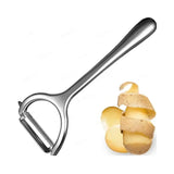 Descascador Ergonômico Inox™ – Legumes e Frutas com Facilidade