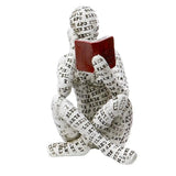 Escultura Abstrata Decorativa em Resina