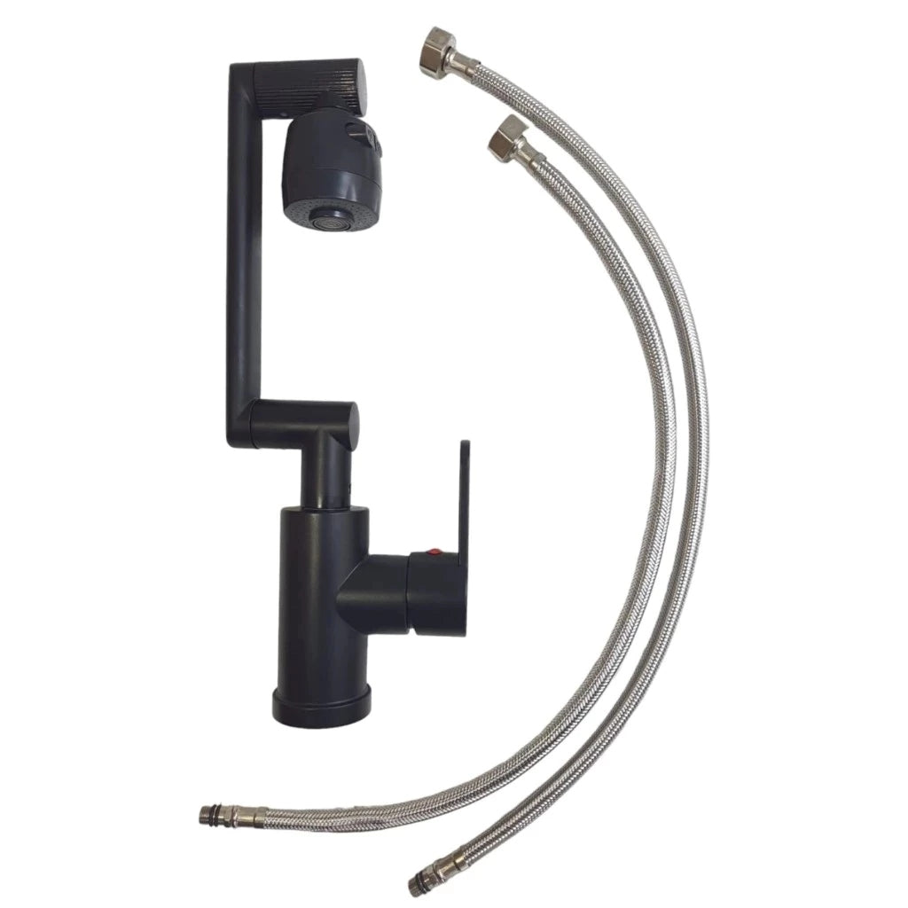 Torneira de Pia Giratória 1080° com Água Quente e Fria