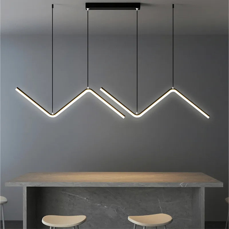 Pendente Minimalista LED Veneto - Design Moderno, Estilo Elegante e Economia de Energia - Decora Byte