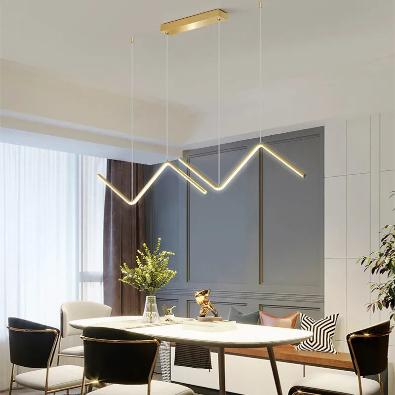 Pendente Minimalista LED Veneto - Design Moderno, Estilo Elegante e Economia de Energia - Decora Byte