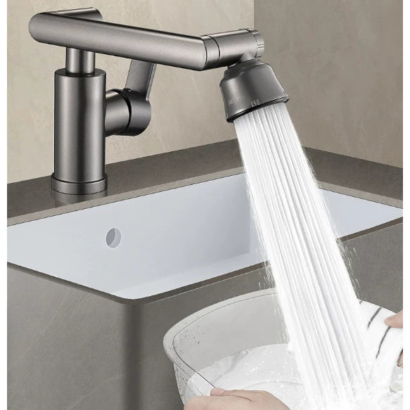 Torneira de Pia Giratória 1080° com Água Quente e Fria