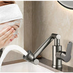 Torneira de Pia Giratória 1080° com Água Quente e Fria