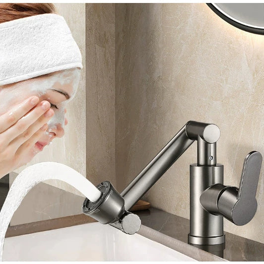 Torneira de Pia Giratória 1080° com Água Quente e Fria