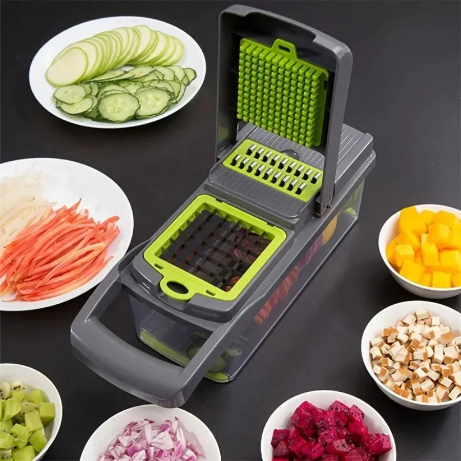 Cortador Inox 16 em 1 ByteChef – Praticidade de Chef