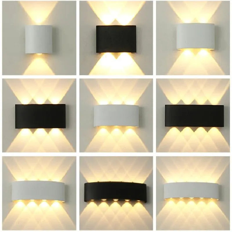 Arandela de Parede Externa em LED à Prova d'Água - Elegância e Resistência para Sua Casa - Decora Byte