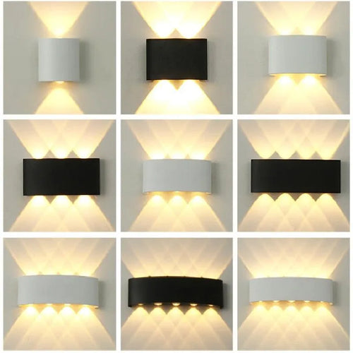 Arandela de Parede Externa em LED à Prova d'Água - Elegância e Resistência para Sua Casa - Decora Byte