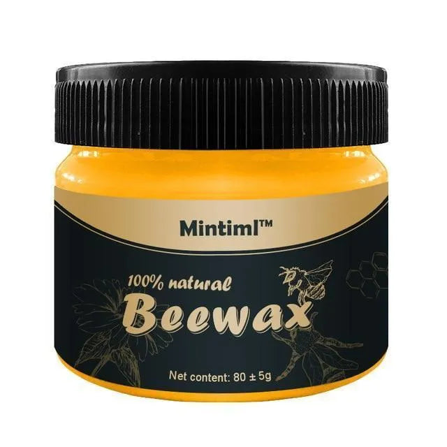 Cera de Abelha para Móveis de Madeira - Recuperador e Protetor Natural com 85g - Decora Byte