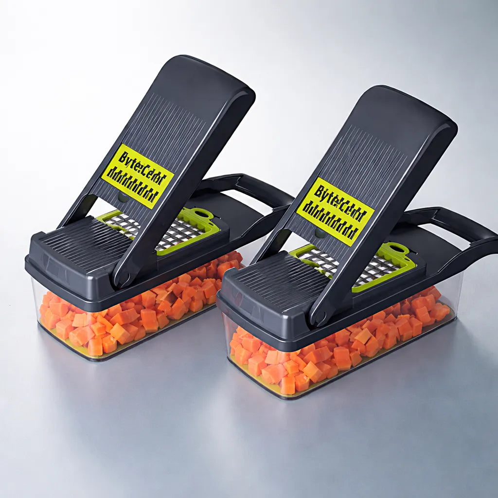 Cortador Inox 16 em 1 ByteChef – Praticidade de Chef