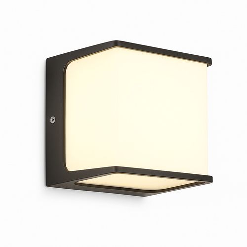 Arandela de Parede Externa Box Impermeável