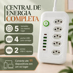Extensão Filtro de Linha 10 em 1