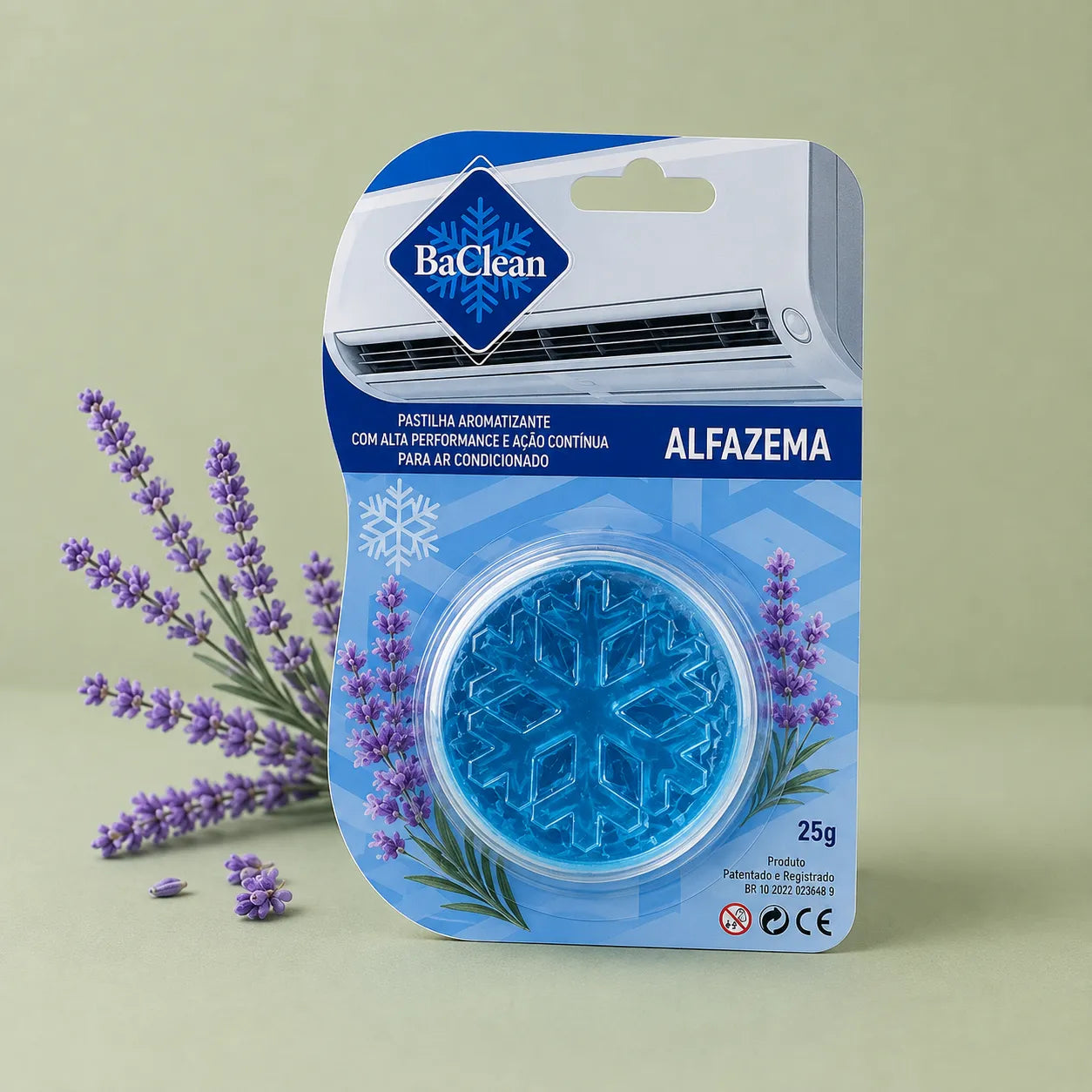 Pastilha Aromatizante para Ar-Condicionado — Ação Bactericida | BaClean