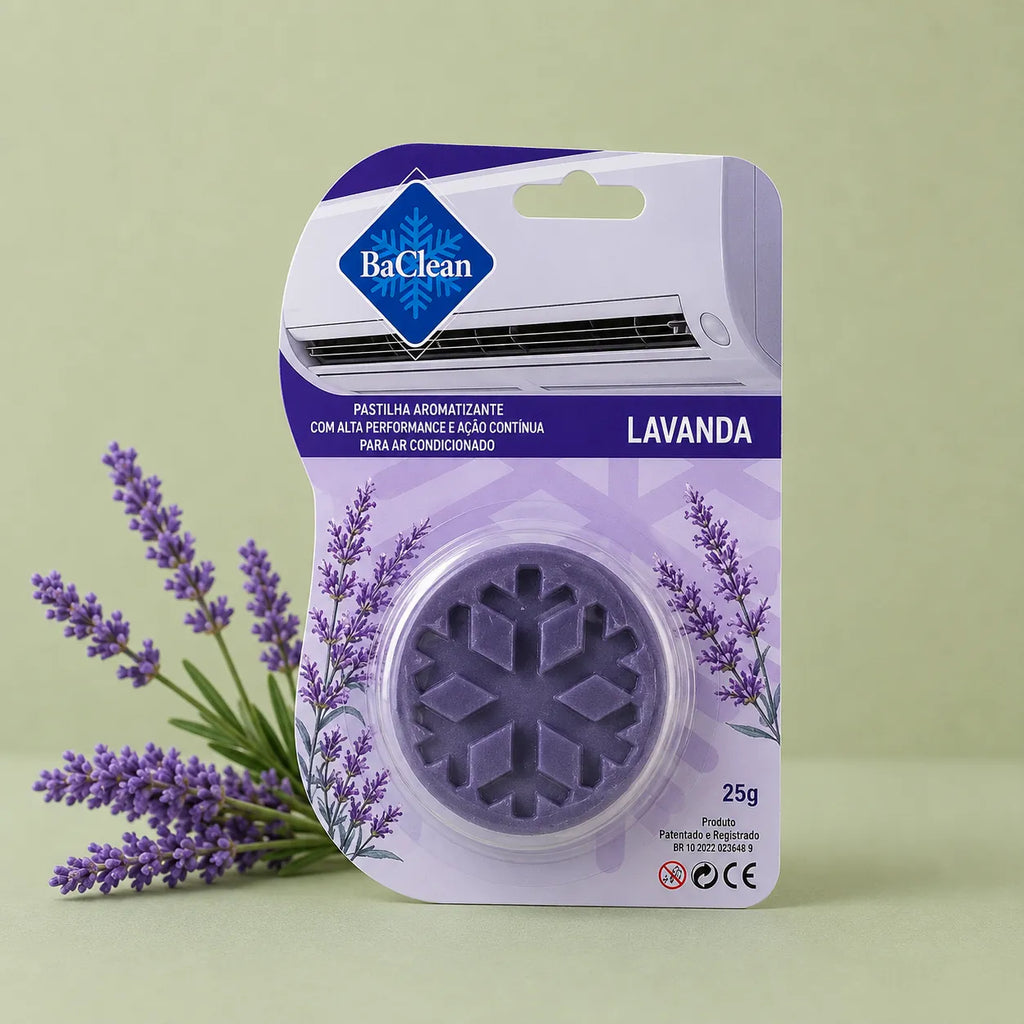 Pastilha Aromatizante para Ar-Condicionado — Ação Bactericida | BaClean