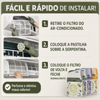 Pastilha Aromatizante para Ar-Condicionado — Ação Bactericida | BaClean