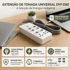 Filtro de Linha Multifuncional 11 em 1