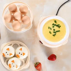 Cozedor de Ovos Elétrico DecoEggPro - Cozinha até 7 Ovos, Preparo Rápido e Saudável com Desligamento Automático - Decora Byte