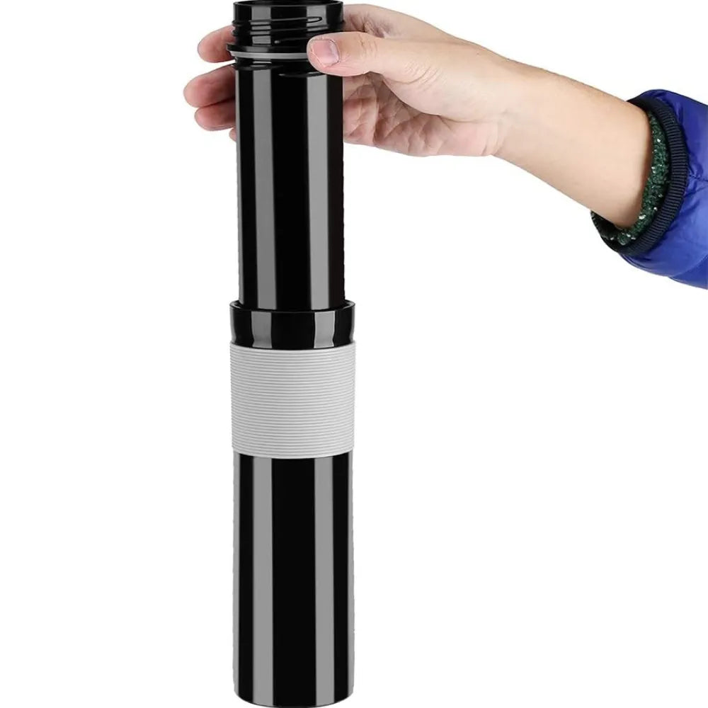 Cafeteira Portátil Elétrica Expressa - Café Quente e Saboroso em 3 Minutos com Design Compacto - Decora Byte