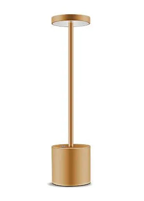 Abajur de Mesa Recarregável Sem Fio Decorativo com Design Minimalista e Elegante - Decora Byte
