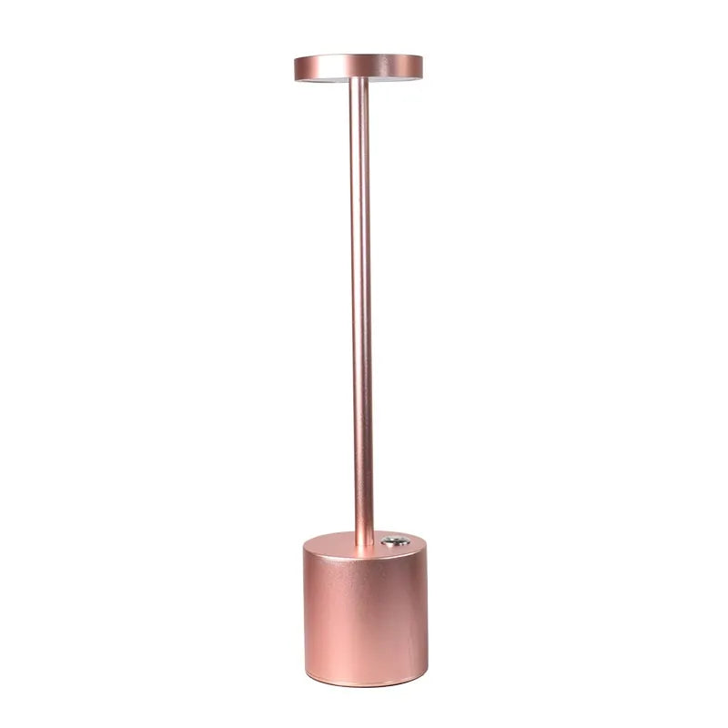 Abajur de Mesa Recarregável Sem Fio Decorativo com Design Minimalista e Elegante - Decora Byte