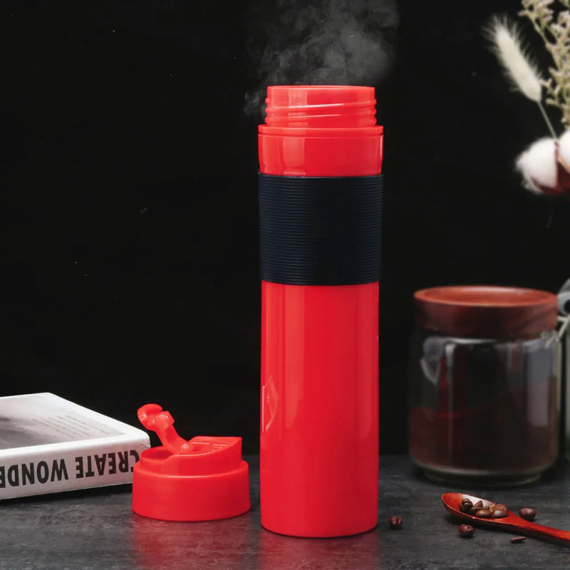 Cafeteira Portátil Elétrica Expressa® - Café Quente e Saboroso em 3 Minutos com Design Compacto - Decora Byte