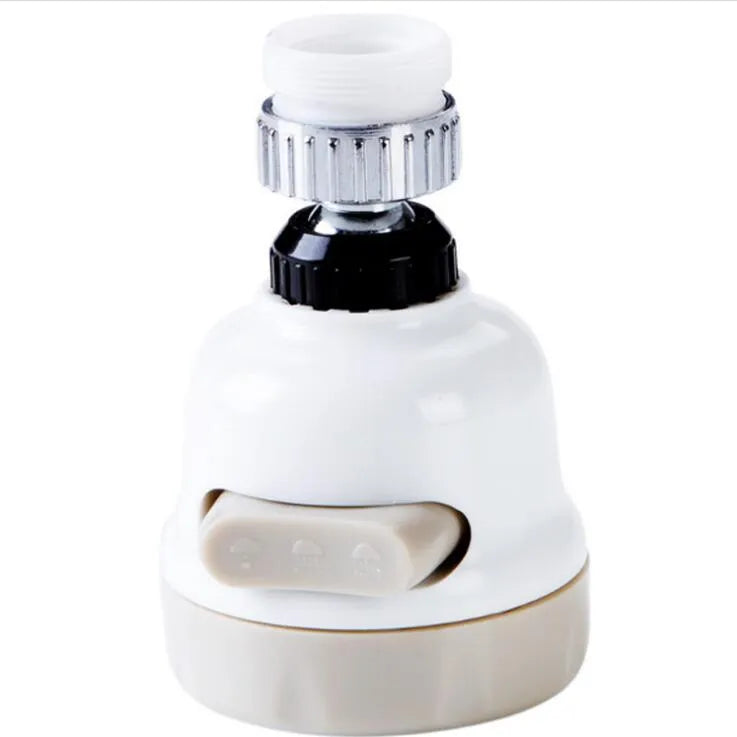 Cabeça de Torneira 360 Graus com 3 Modos de Spray e Economia de Água - Decora Byte