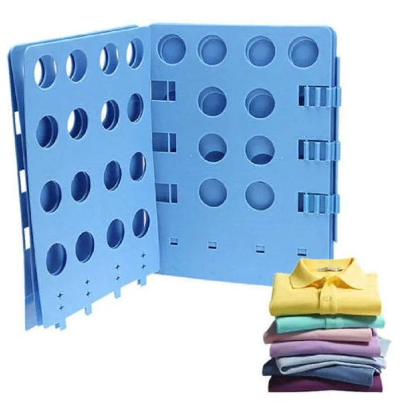 Dobrador Rápido de Roupas - Organização em 3 Segundos para Diversos Tipos de Vestuário - Decora Byte