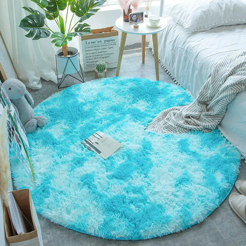 Tapete Felpudo Redondo para Sala - Conforto e Estilo Premium - Decora Byte
