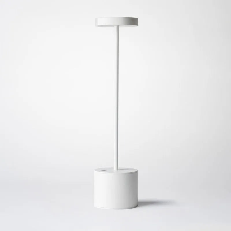Abajur de Mesa Recarregável Sem Fio Decorativo com Design Minimalista e Elegante - Decora Byte