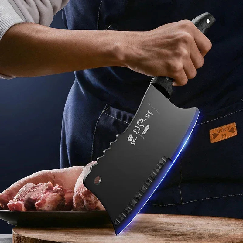 Lâmina de Aço Desligada Forjada, Alta Resistência e Precisão Profissional - Faca DecoEdge Osso Pro - Decora Byte