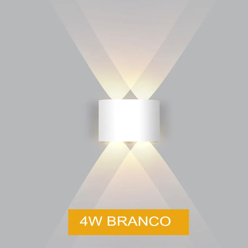 Arandela de Parede Externa em LED à Prova d'Água - Elegância e Resistência para Sua Casa - Decora Byte