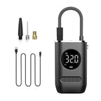 Mini Bomba de Ar Portátil para Carros - Compacta, Recarregável e com Display Digital para Pressão Precisa - Decora Byte