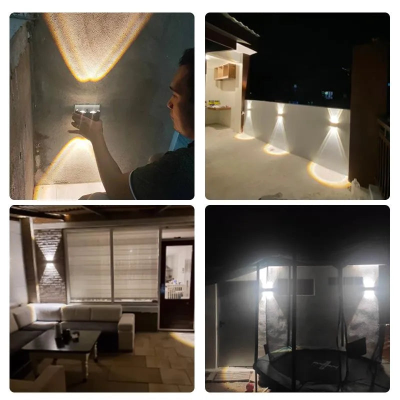 Arandela de Parede Externa em LED à Prova d'Água - Elegância e Resistência para Sua Casa - Decora Byte