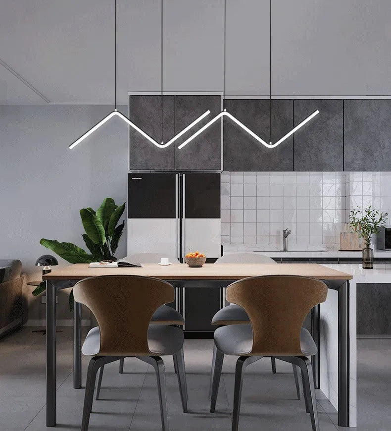 Pendente Minimalista LED Veneto - Design Moderno, Estilo Elegante e Economia de Energia - Decora Byte