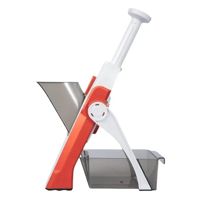 Cortador Profissional ByteChef Slice 5 em 1 - Corta, Fatia, Rala, Espessura Ajustável e Lâminas de Aço Inox - Decora Byte