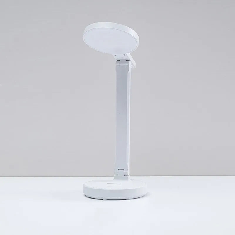 Luminária de Mesa para Estudo LED Recarregável - Luz Proteção para os Olhos, Brilho Ajustável e Design Moderno - Decora Byte