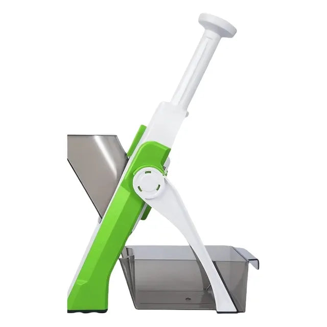 Cortador Profissional ByteChef Slice 5 em 1 - Corta, Fatia, Rala, Espessura Ajustável e Lâminas de Aço Inox - Decora Byte