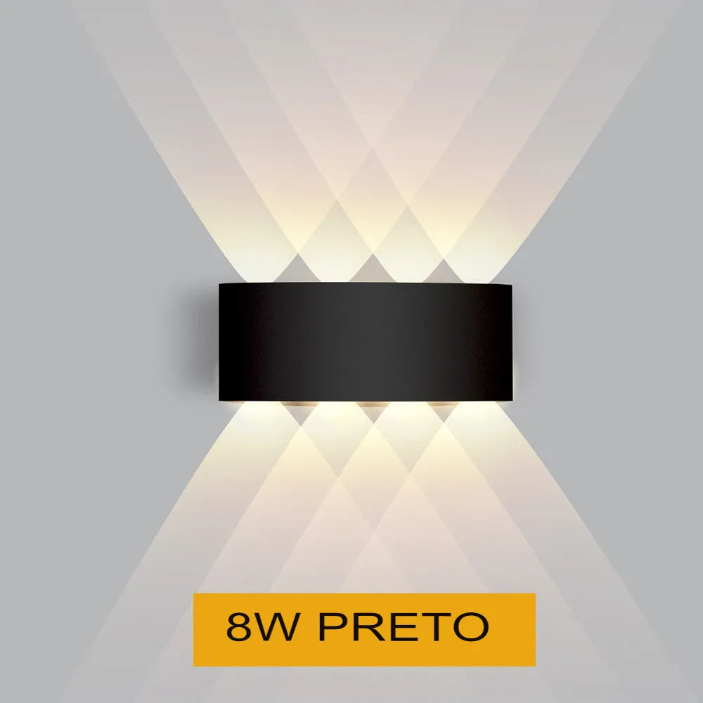 Arandela de Parede Externa em LED à Prova d'Água - Elegância e Resistência para Sua Casa - Decora Byte
