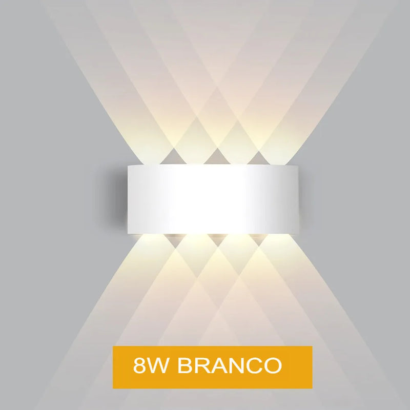 Arandela de Parede Externa em LED à Prova d'Água - Elegância e Resistência para Sua Casa - Decora Byte