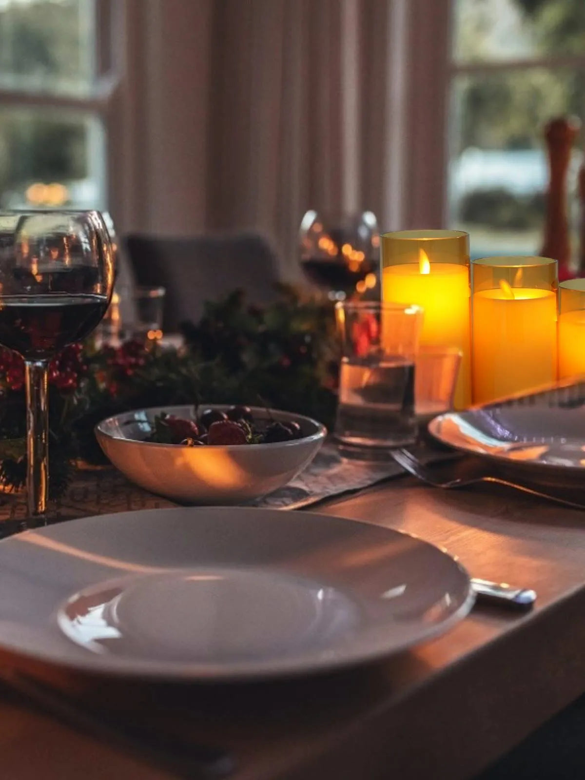 Vela de LED Decorativa 24 Peças com Controle Remoto - Ambiente Aconchegante e Seguro - Decora Byte