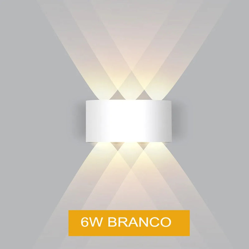 Arandela de Parede Externa em LED à Prova d'Água - Elegância e Resistência para Sua Casa - Decora Byte