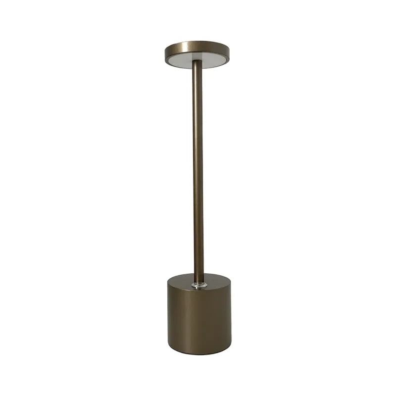 Abajur de Mesa Recarregável Sem Fio Decorativo com Design Minimalista e Elegante - Decora Byte