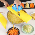 Cortador Multifuncional DecoByte - Ajuste de Espessura e Lâminas de Aço Inox para Preparos Perfeitos - Decora Byte