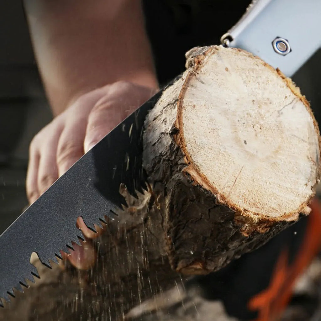 Serra Japonesa Titanium Pro para Madeira, PVC e Pedras - Corte Preciso e Rápido