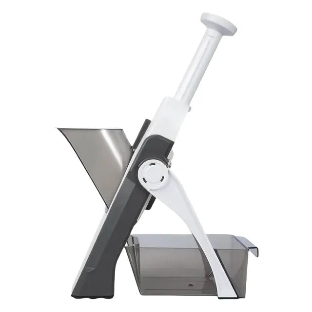 Cortador Profissional ByteChef Slice 5 em 1 - Corta, Fatia, Rala, Espessura Ajustável e Lâminas de Aço Inox - Decora Byte