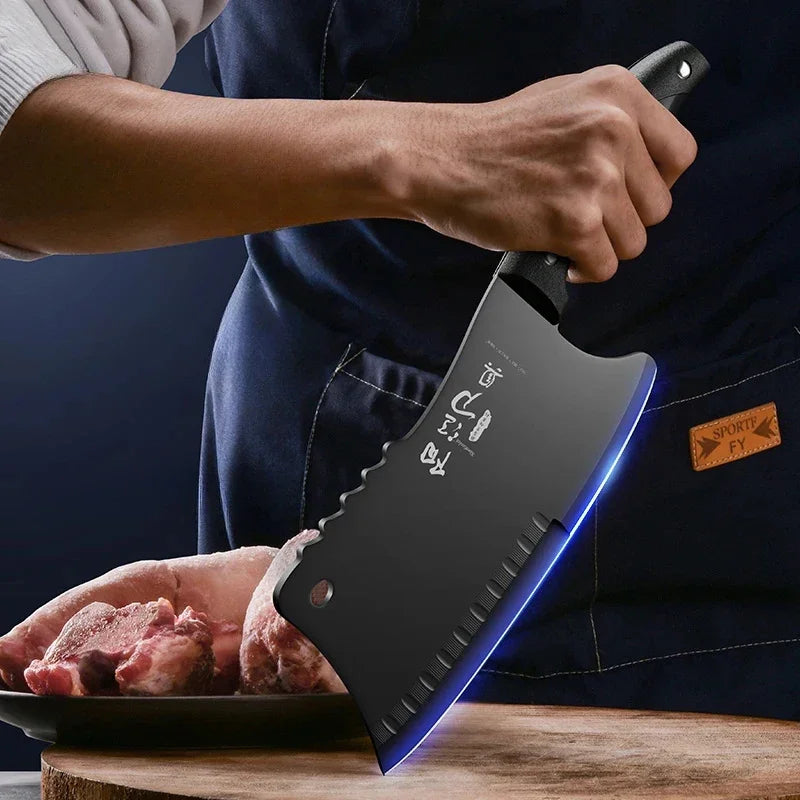 Lâmina de Aço Inoxidável Forjada, Alta Resistência e Precisão Profissional - Faca DecoEdge Osso Pro - Decora Byte