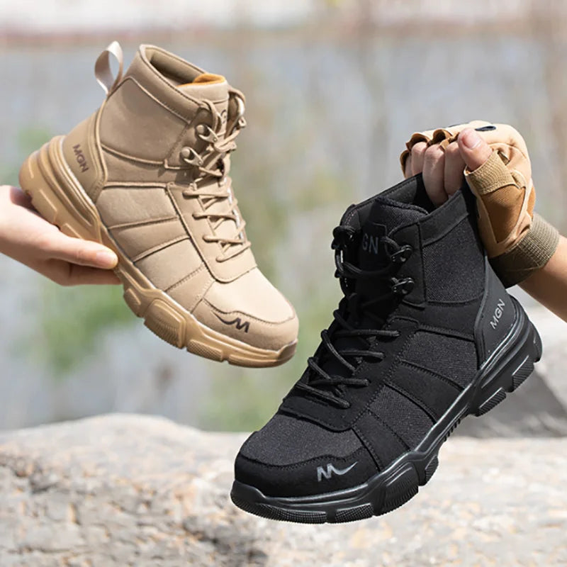 Bota IronSafe com Biqueira de Aço, Solado Antiderrapante e Proteção contra Perfurações - Decora Byte