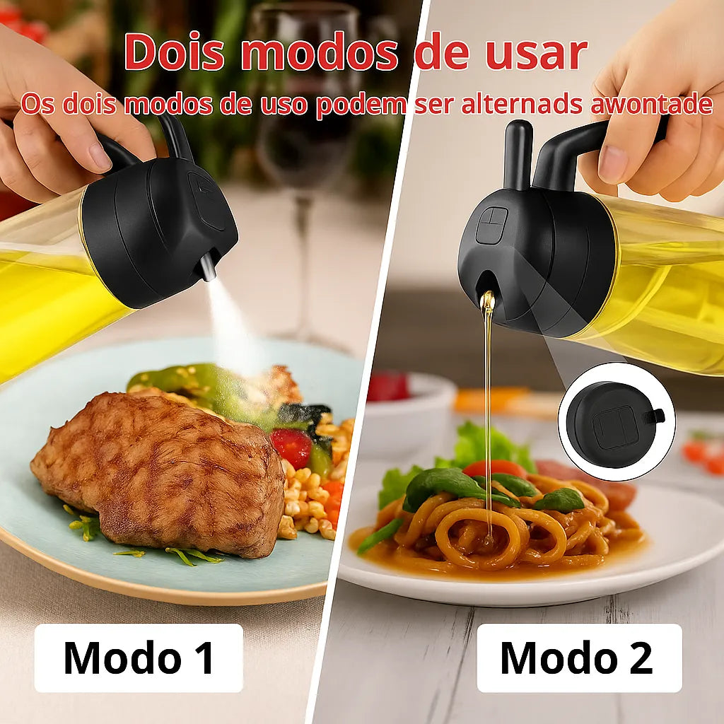 Spray de Óleo para Cozinha 465ml – Ideal para Air Fryer e Dieta Saudável