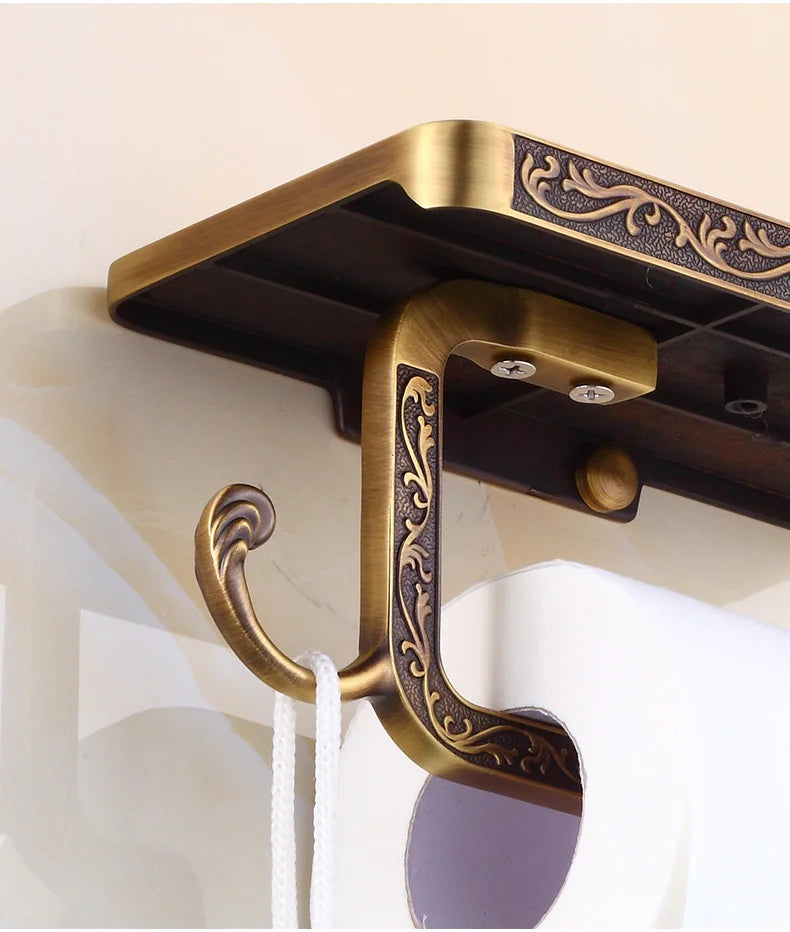 Porta Papel Higiênico Bronze Elegance